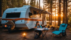 travel nurse living in rv