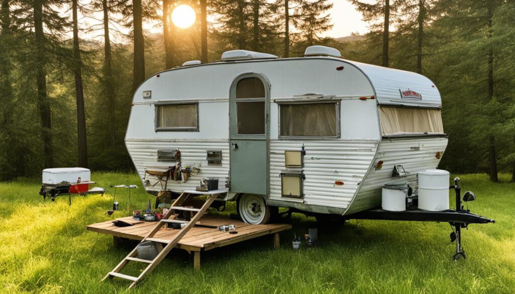 vintage camper trailer restoration